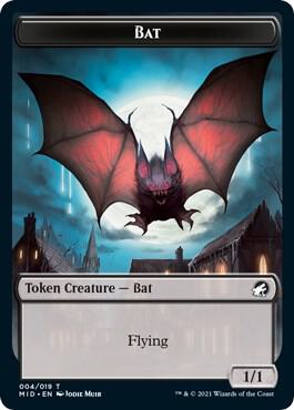 Bat Token [Innistrad: Midnight Hunt] 4