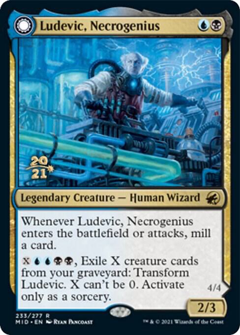 Ludevic, Necrogenius [Prerelease Cards] 233