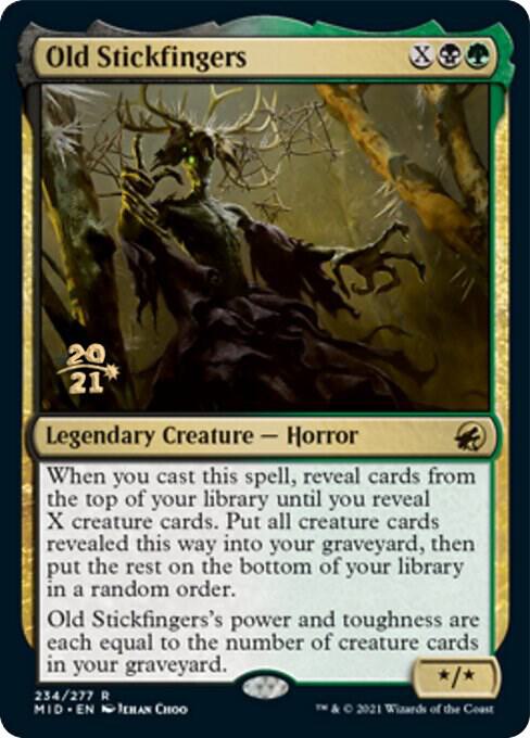Old Stickfingers [Prerelease Cards] 234