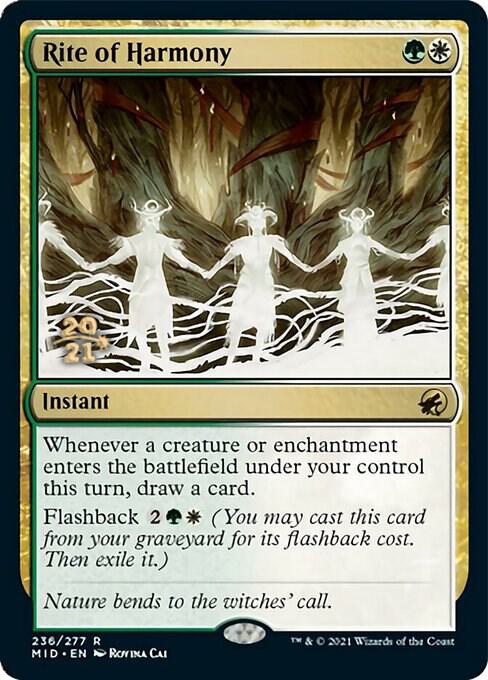 Rite of Harmony [Prerelease Cards] 236