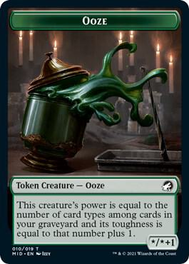 Ooze Token [Innistrad: Midnight Hunt] 10