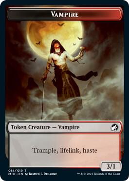 Vampire Token [Innistrad: Midnight Hunt] 14