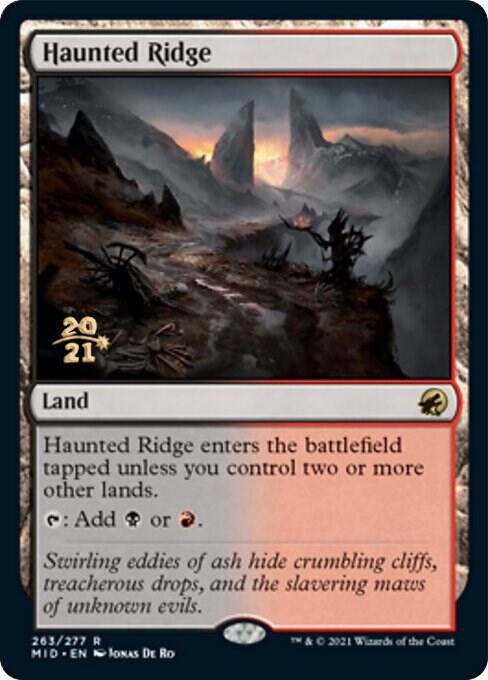 Haunted Ridge [Prerelease Cards] 263