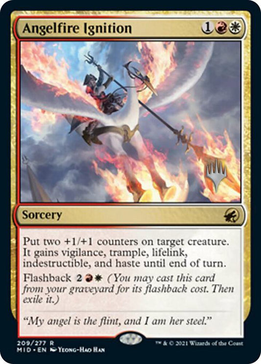Angelfire Ignition [Promo Pack: Innistrad: Midnight Hunt] 209