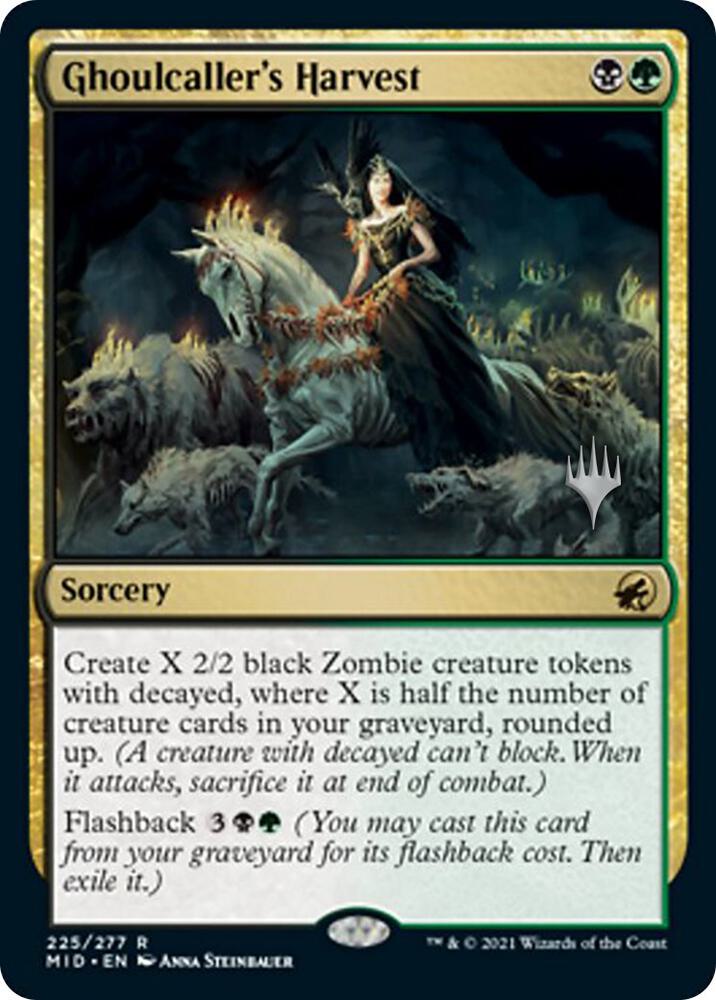 Ghoulcaller's Harvest [Promo Pack: Innistrad: Midnight Hunt] 225