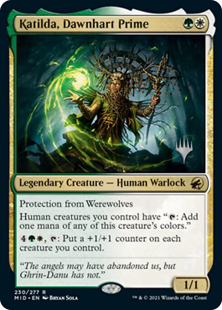 Katilda, Dawnhart Prime [Promo Pack: Innistrad: Midnight Hunt] 230