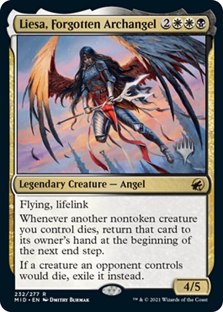Liesa, Forgotten Archangel [Promo Pack: Innistrad: Midnight Hunt] 232