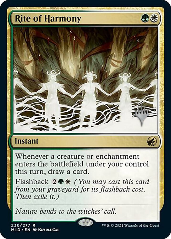 Rite of Harmony [Promo Pack: Innistrad: Midnight Hunt] 236