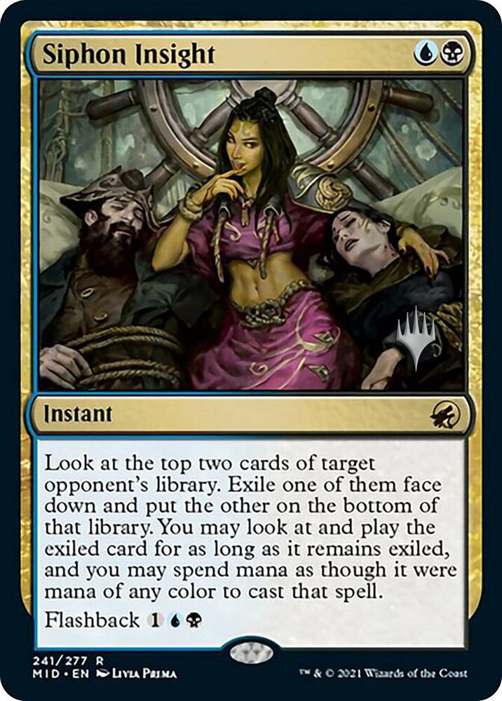 Siphon Insight [Promo Pack: Innistrad: Midnight Hunt] 241
