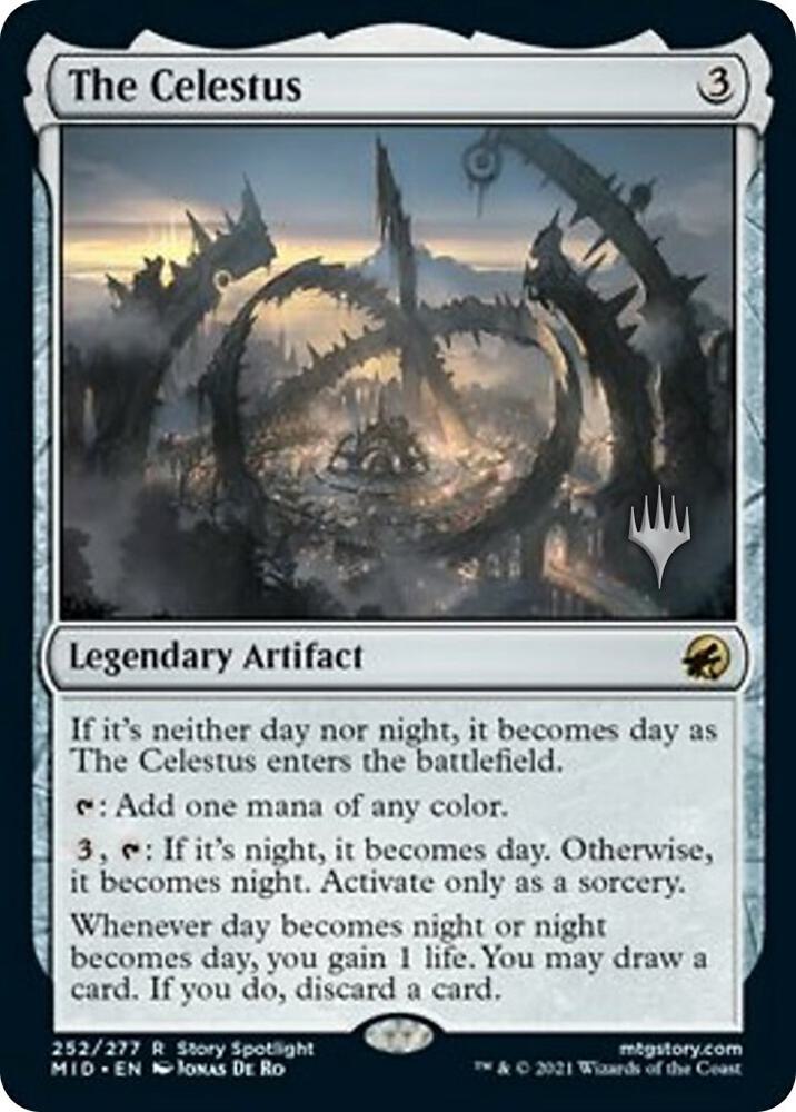 The Celestus [Promo Pack: Innistrad: Midnight Hunt] 252