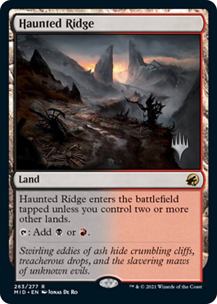 Haunted Ridge [Promo Pack: Innistrad: Midnight Hunt] 263