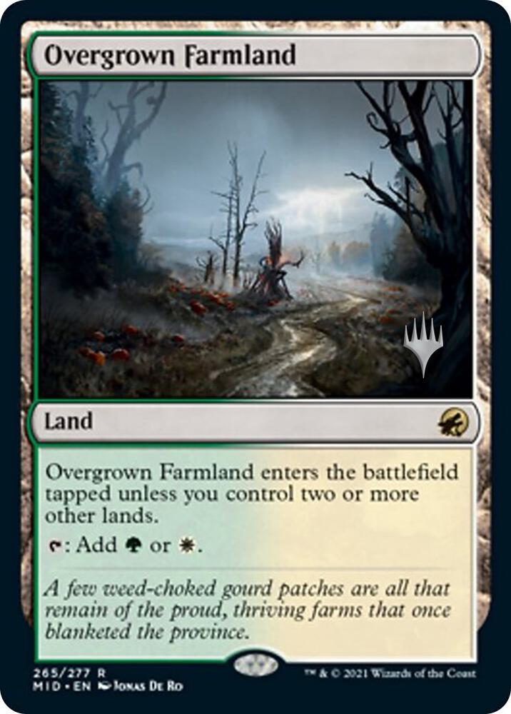Overgrown Farmland [Promo Pack: Innistrad: Midnight Hunt] 265