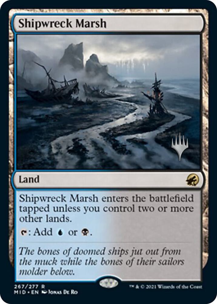 Shipwreck Marsh [Promo Pack: Innistrad: Midnight Hunt] 267