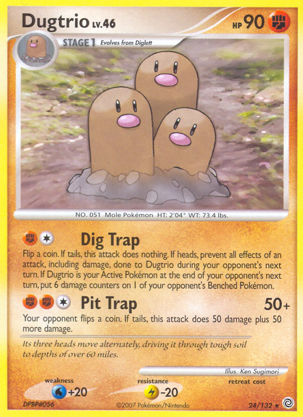 Dugtrio - 24/132 Secret Wonders