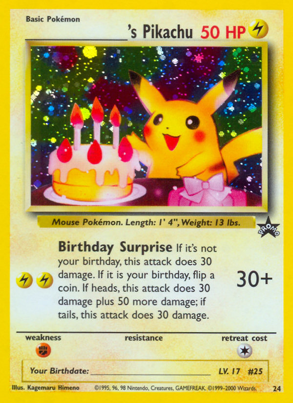 _____'s Pikachu - 24/53 Wizards Black Star Promos