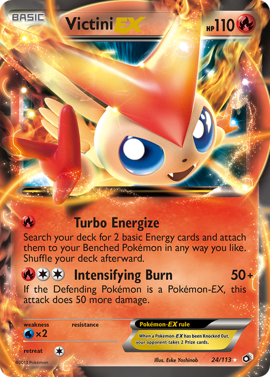 Victini-EX - 24/113 Legendary Treasures