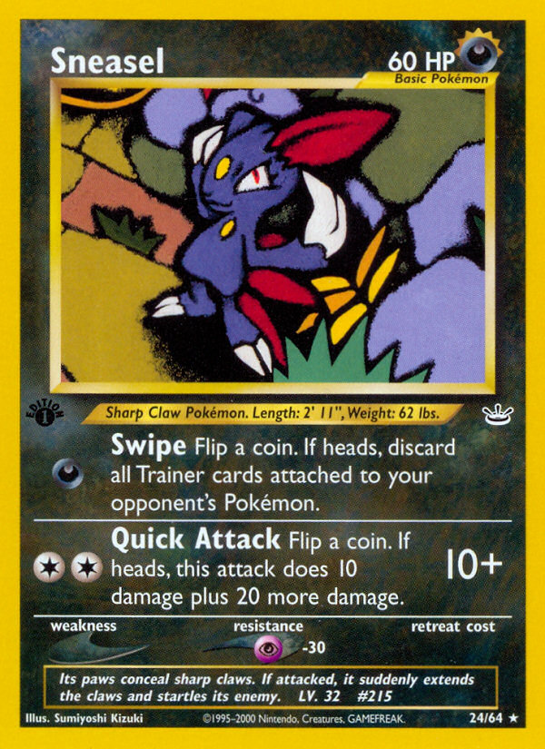 Sneasel - 24/64 Neo Revelation