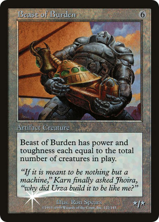 Beast of Burden (No Date) [Prerelease Cards] 5