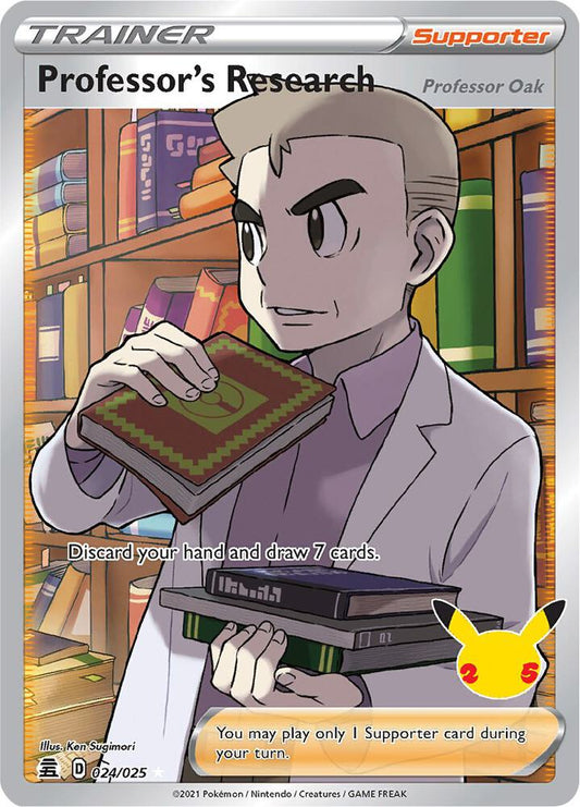 Professor's Research (Full Art) [Celebrations] 024/025