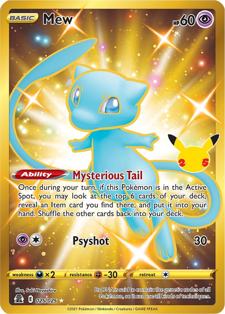 Mew (Secret) [Celebrations] 025/025