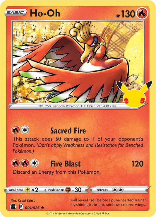 Ho-Oh [Celebrations] 001/025