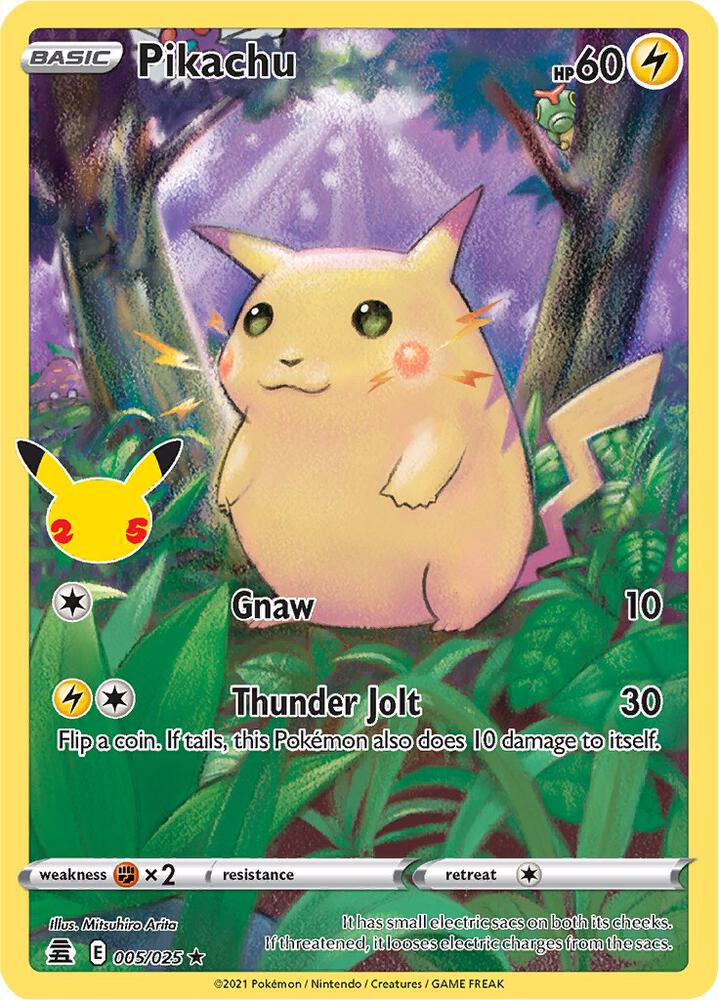 Pikachu [Celebrations] 005/025