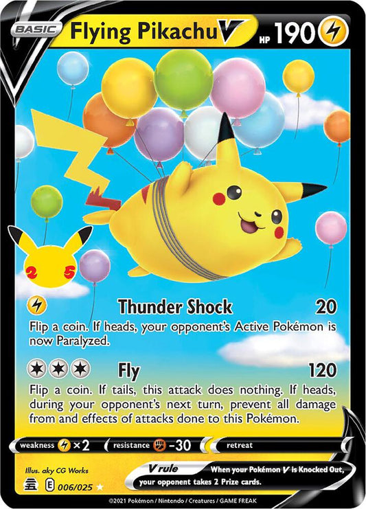 Flying Pikachu V [Celebrations] 006/025