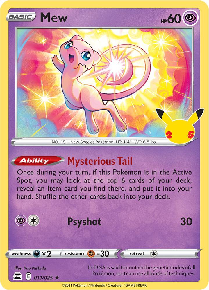 Mew [Celebrations] 011/025