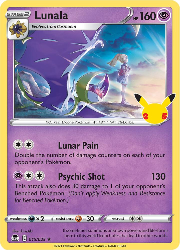 Lunala [Celebrations] 015/025