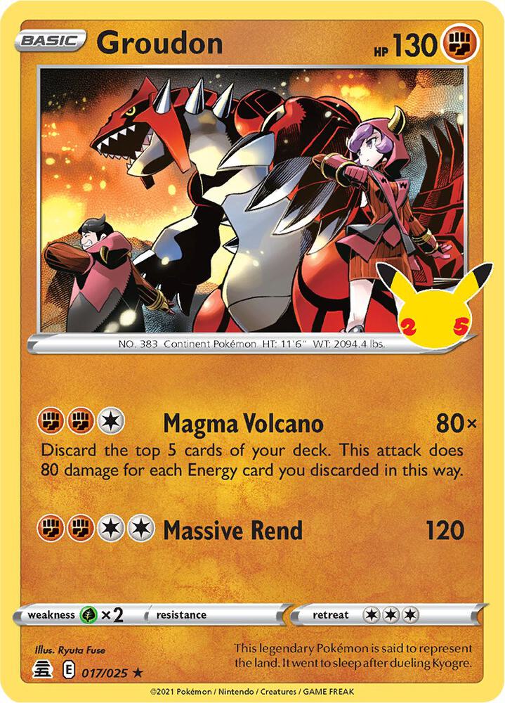 Groudon [Celebrations] 017/025