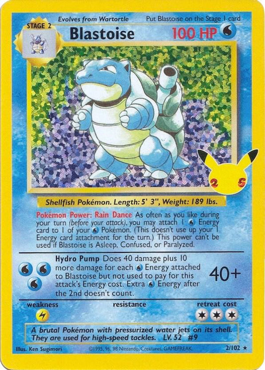 Blastoise [Celebrations: Classic Collection] 2/102