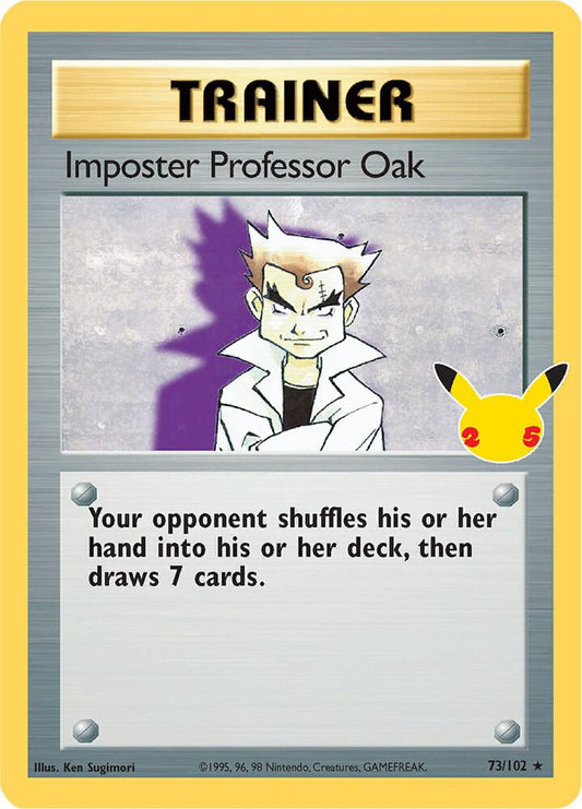 Imposter Professor Oak [Celebrations: Classic Collection] 73/102