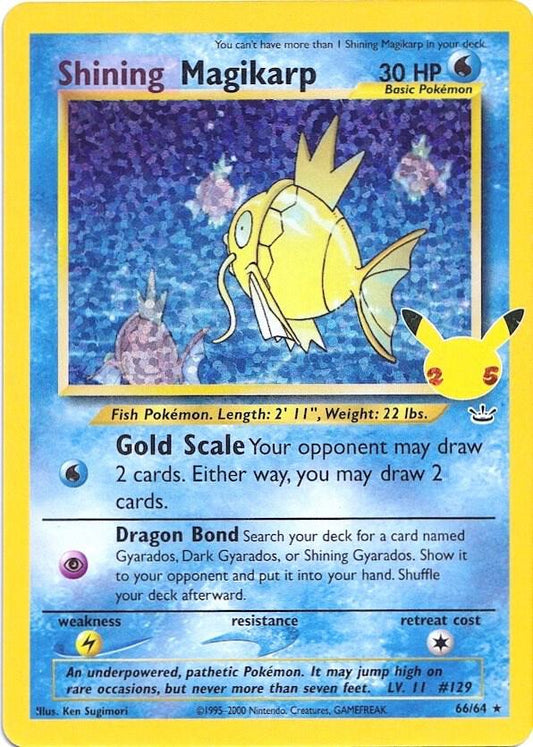 Shining Magikarp [Celebrations: Classic Collection] 66/64
