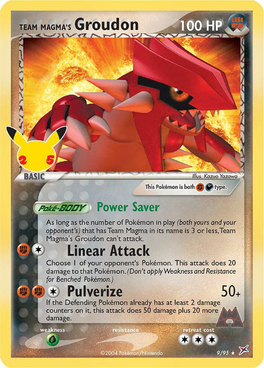 Team Magma's Groudon [Celebrations: Classic Collection] 9/95