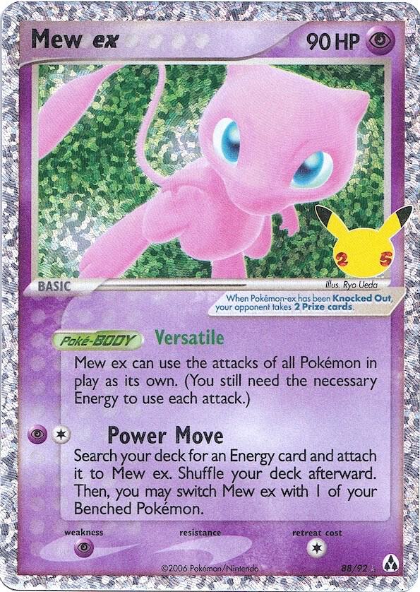 Mew ex [Celebrations: Classic Collection] 88/92