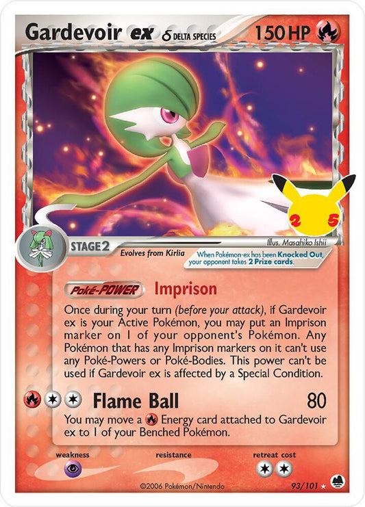 Gardevoir ex (Delta Species) [Celebrations: Classic Collection] 93/101