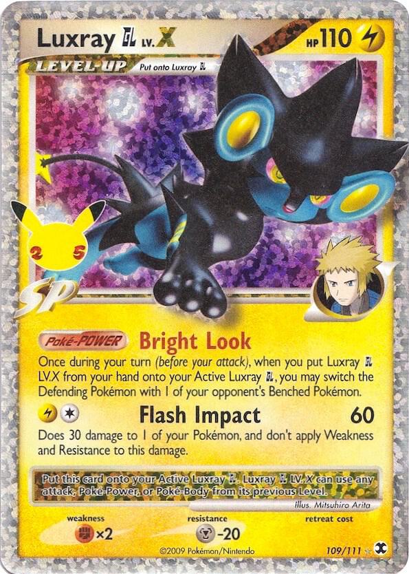 Luxray GL LV.X [Celebrations: Classic Collection] 109/111