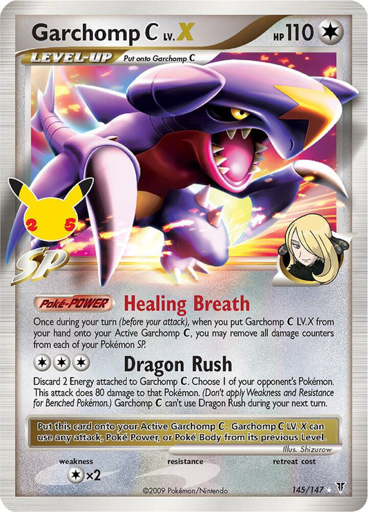 Garchomp C LV.X [Celebrations: Classic Collection] 145/147