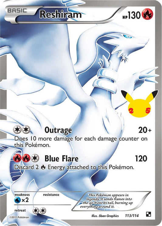 Reshiram [Celebrations: Classic Collection] 113/114
