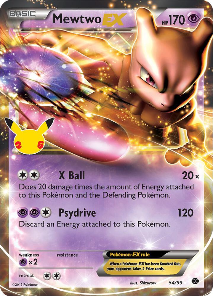 Mewtwo EX [Celebrations: Classic Collection] 54/99