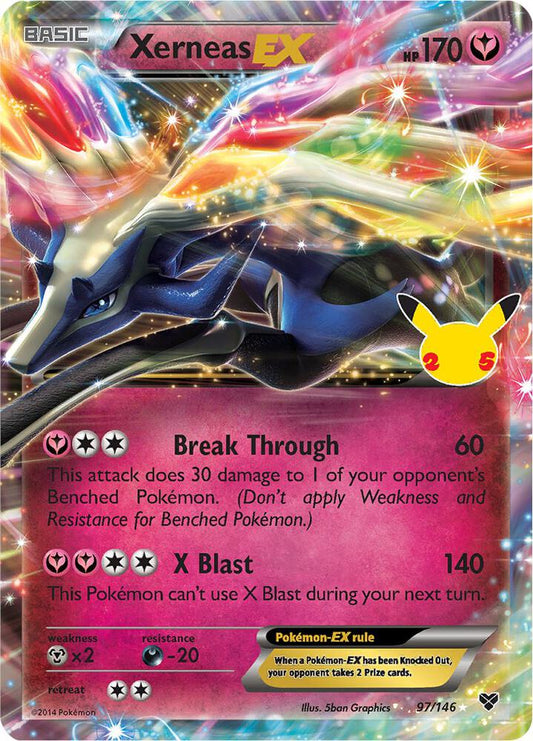 Xerneas EX [Celebrations: Classic Collection] 97/146