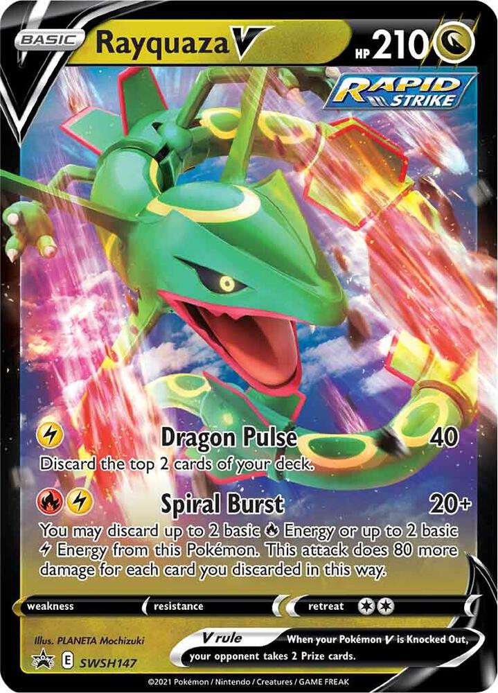 Rayquaza V - SWSH147 [SWSH: Sword & Shield Promo Cards] SWSH147
