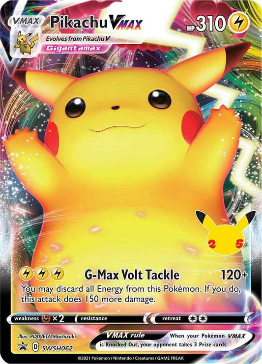 Pikachu VMAX - SWSH062 [SWSH: Sword & Shield Promo Cards] SWSH062