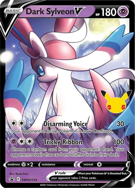 Dark Sylveon V - SWSH134 [SWSH: Sword & Shield Promo Cards] SWSH134