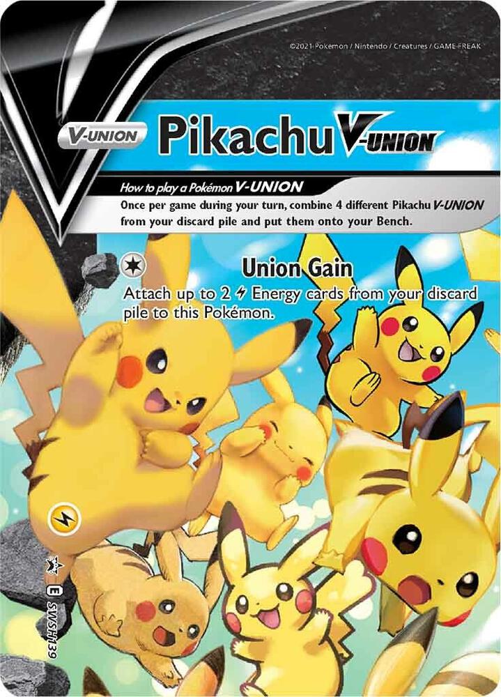 Pikachu V-Union - SWSH139 [SWSH: Sword & Shield Promo Cards] SWSH139