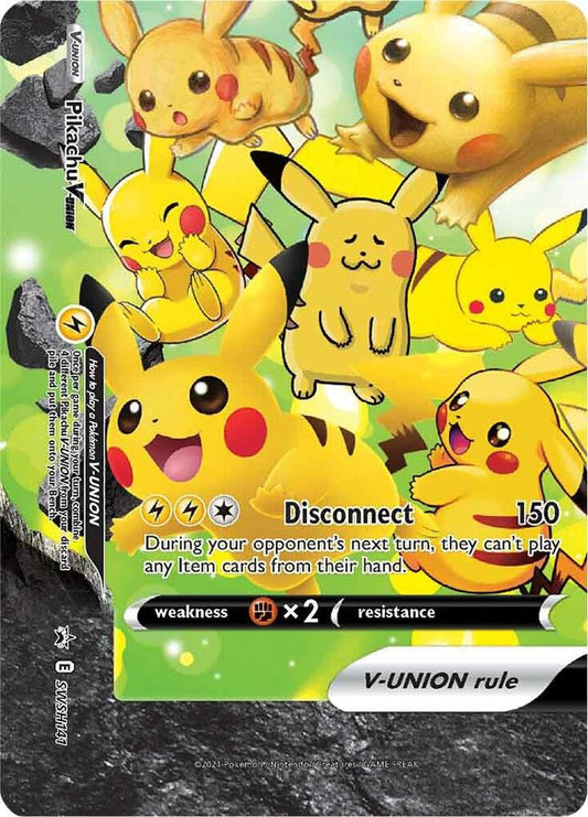 Pikachu V-Union - SWSH141 [SWSH: Sword & Shield Promo Cards] SWSH141