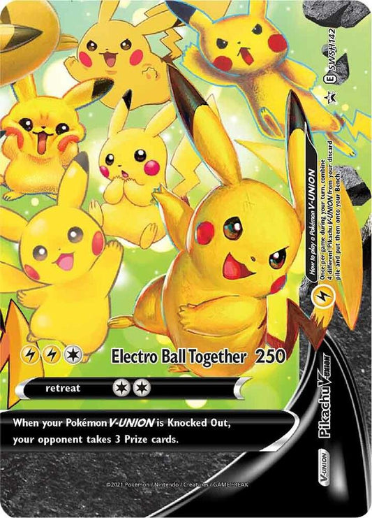 Pikachu V-Union - SWSH142 [SWSH: Sword & Shield Promo Cards] SWSH142