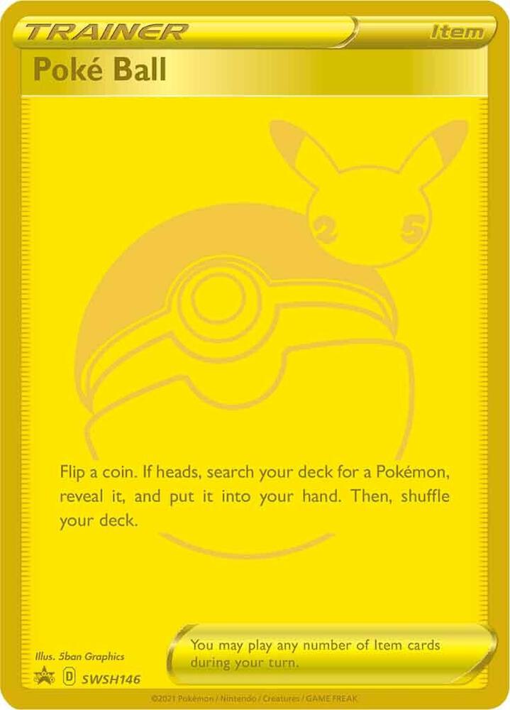 Poke Ball - SWSH146 [SWSH: Sword & Shield Promo Cards] SWSH146