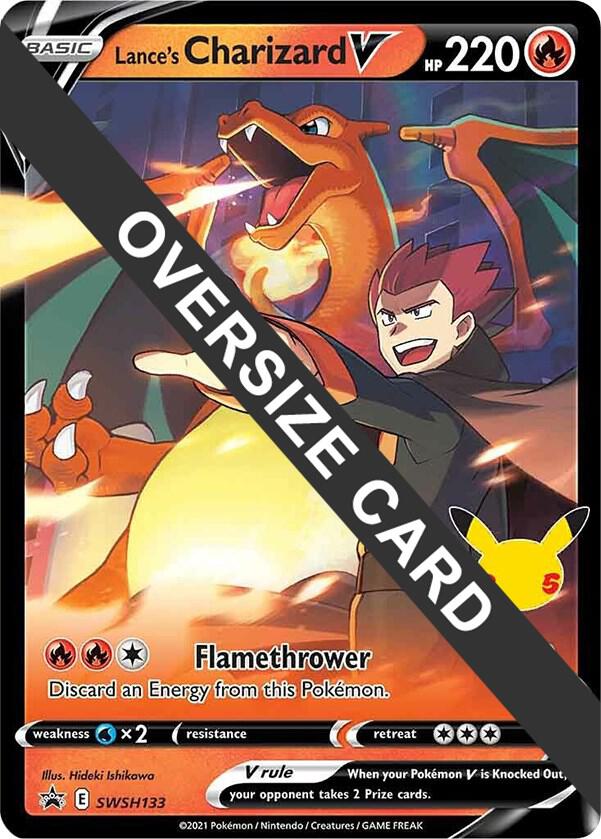 Lance's Charizard V - SWSH133 [Jumbo Cards] SWSH133
