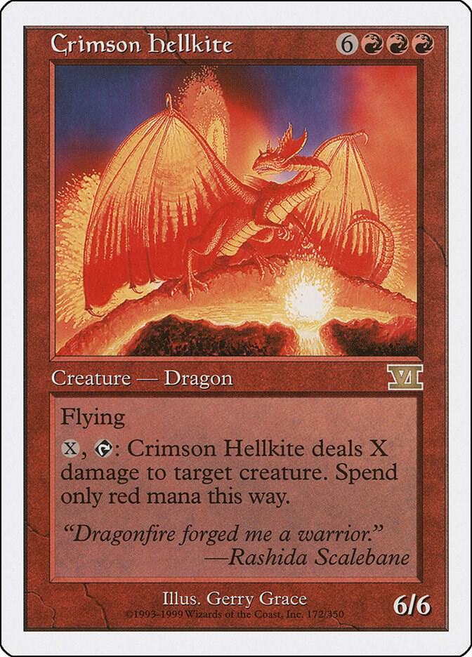 Crimson Hellkite [Classic Sixth Edition] 172
